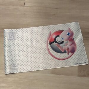 Pokemon Mew and Pokeball Gaming Mat